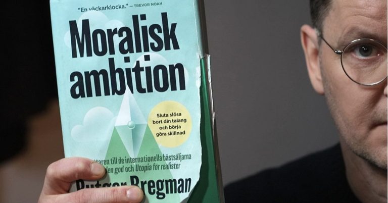 Bokrecension: ”Moral Ambition” av Rutger Bregman