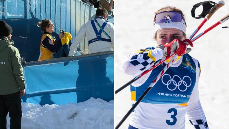 Eva Anderson fick inte flagga för upplopp | OS