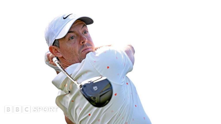 Genesis Invitational: Rory McIlroy sex skott bakom ledaren Jacob Bridgman efter tredje ronden