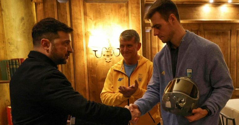 Tilldelas av presidenten efter att ha blivit avstängd från OS