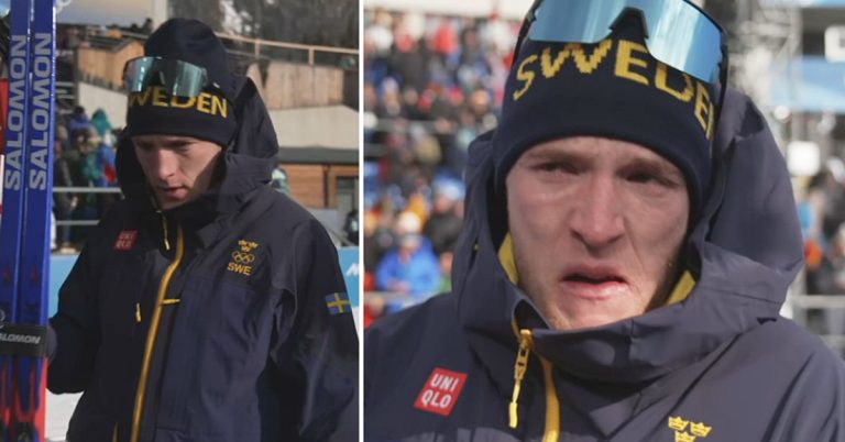 Skidskytte: Svenskar tar ner herrarnas masstart – Sebastian Samuelsson i tårar