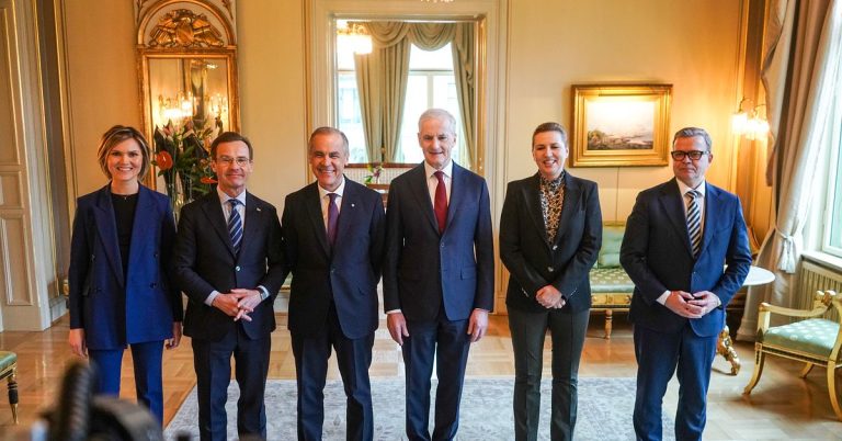 Nordiska länder och Kanada vill fördjupa det arktiska samarbetet