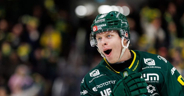 Ishockey: Oskar Tellström gör två mål i Björklovens första finalseger
