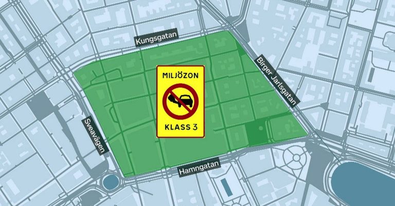 Beslut: Det finns ingen miljözon klass 3 i Stockholms stad.