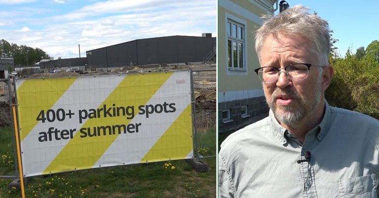 Grannar rasar på IKEA – byggande av 9 meter hög parkering precis intill villtomt