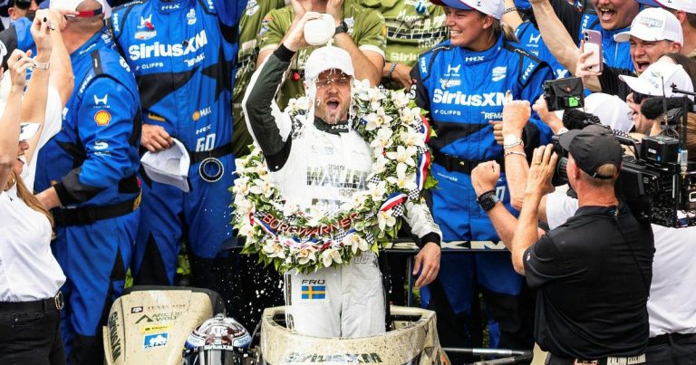 Felix Rosenqvists slingrande väg till att vinna Indy 500